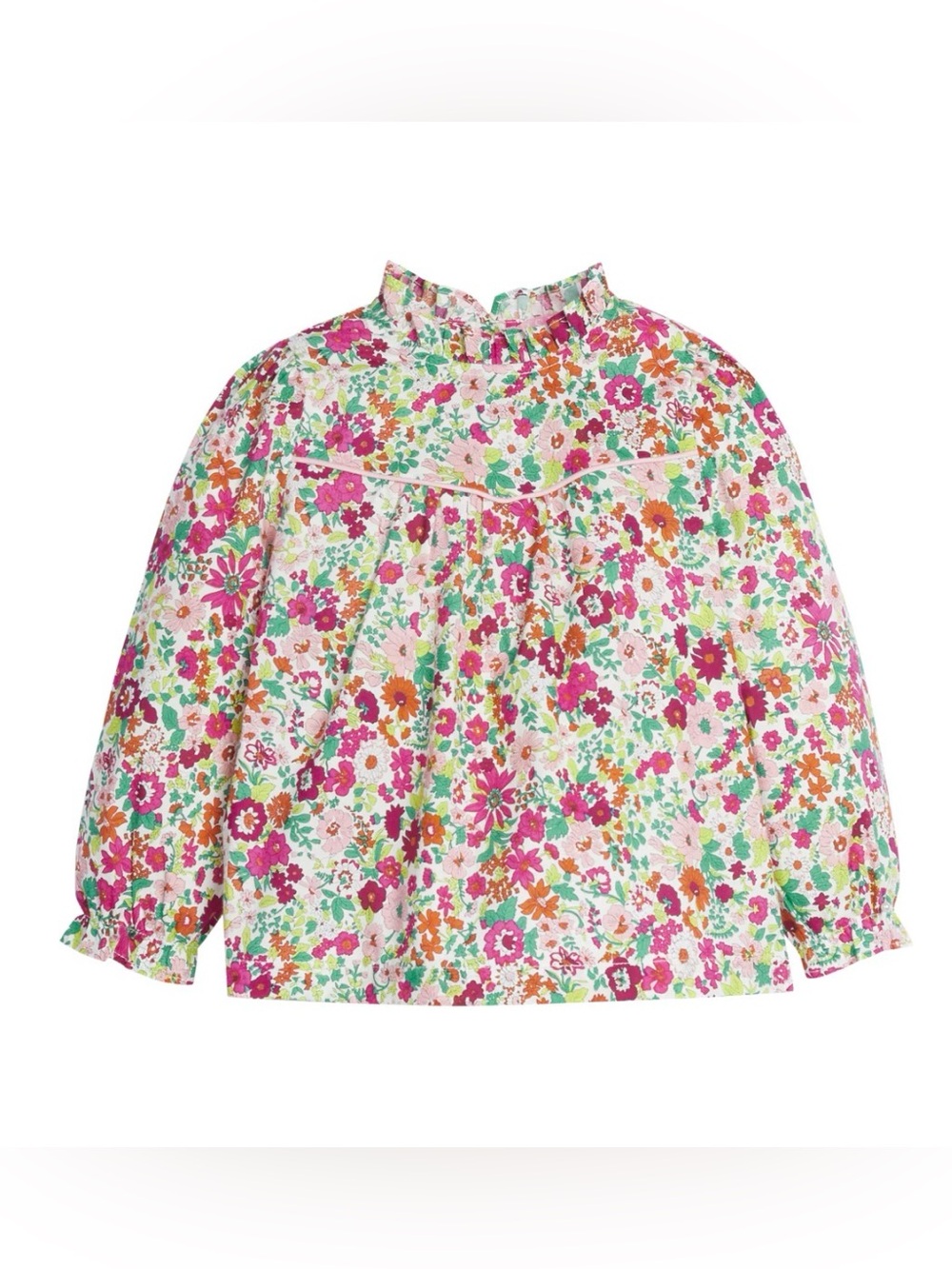 Bisby Mccall Top - Magenta Floral toddler girls size 3 cotton
